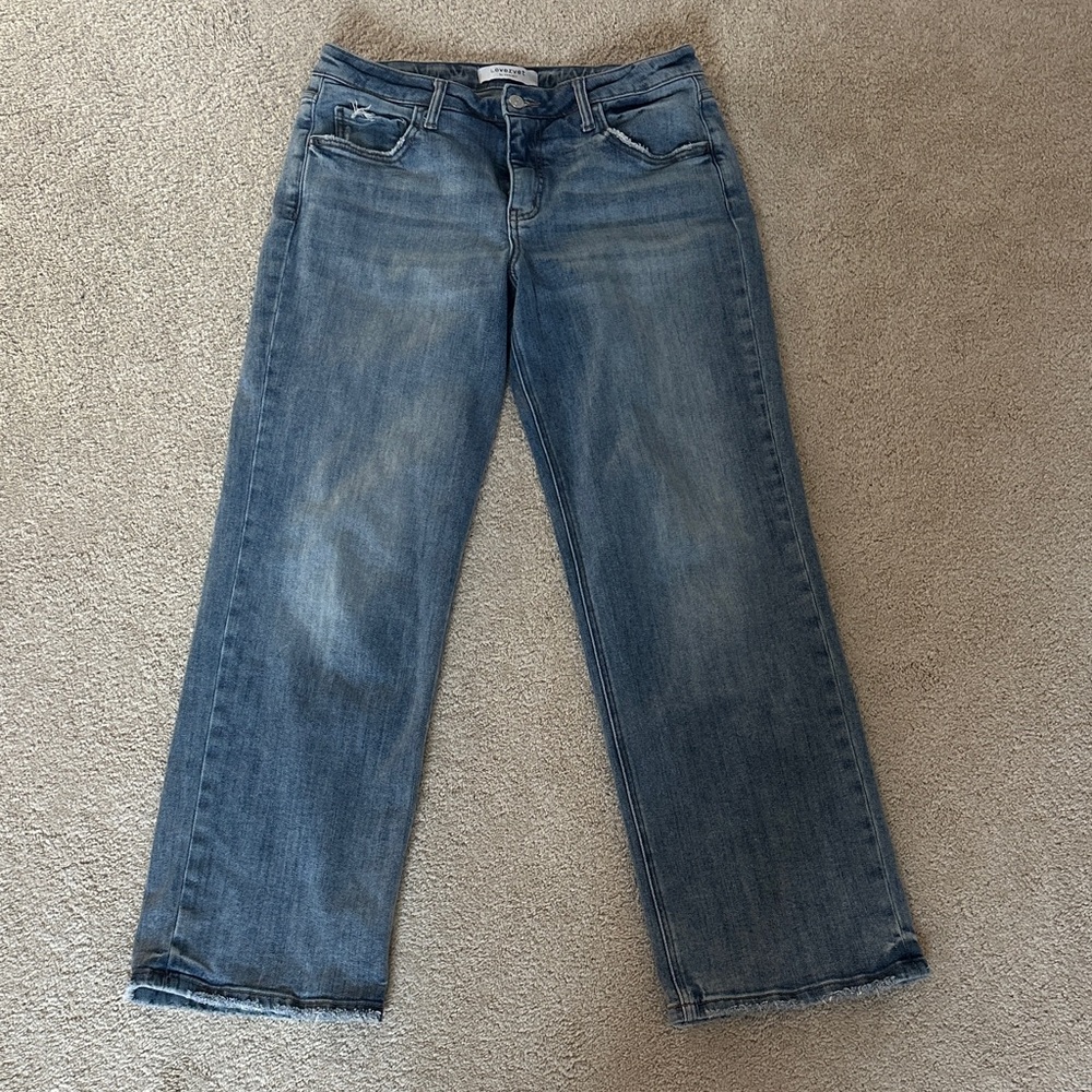 Denim Blue Straight Leg Women's Jeans